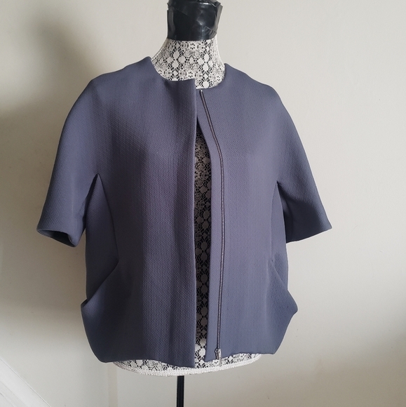 Cos Shortsleeve Zip Up Blazer - Picture 6 of 10